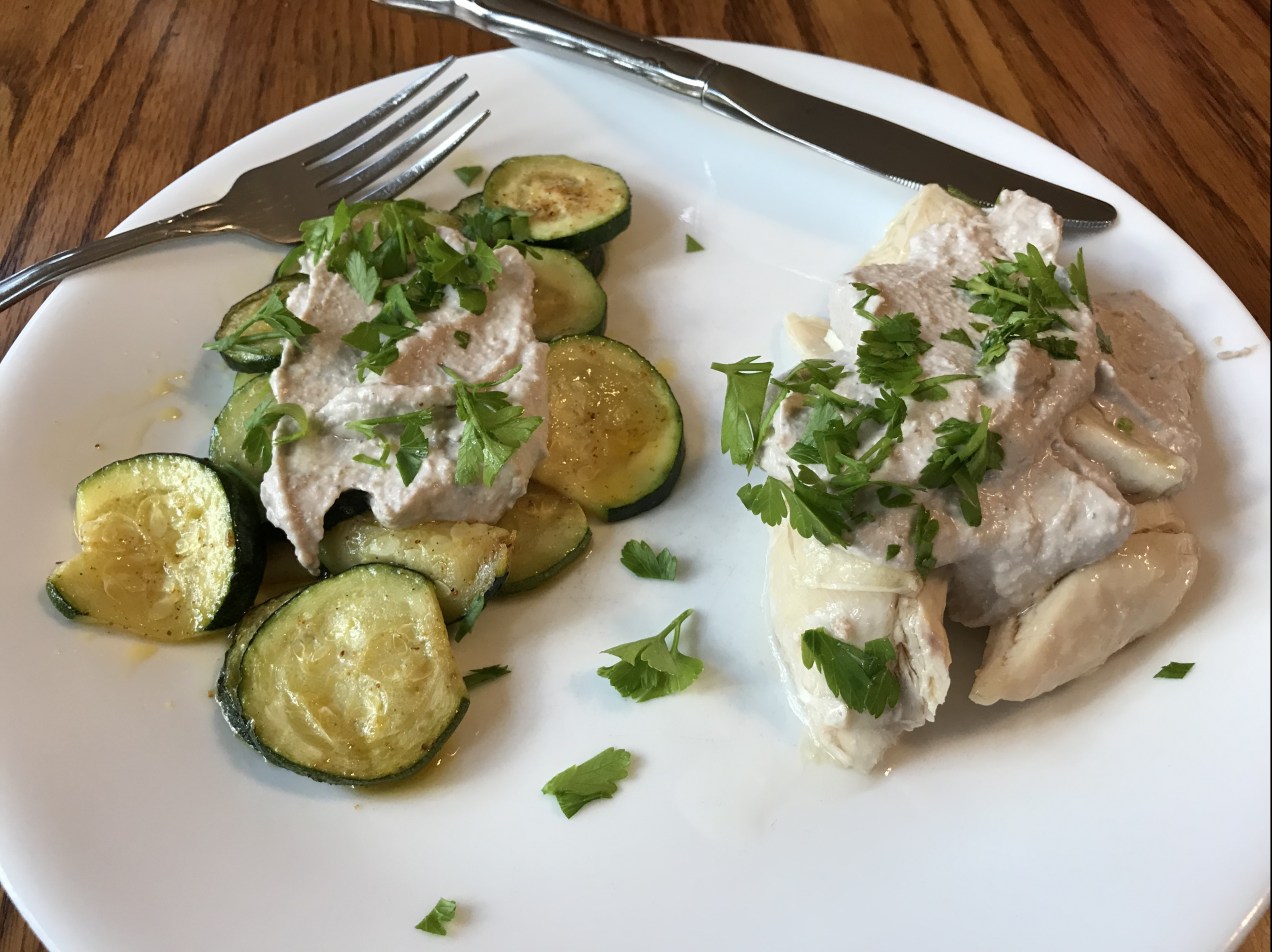 Scordolea - Balkan creamy walnut sauce