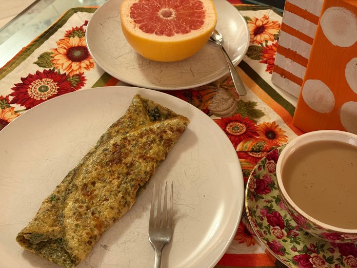 Omelette ux fines herbes